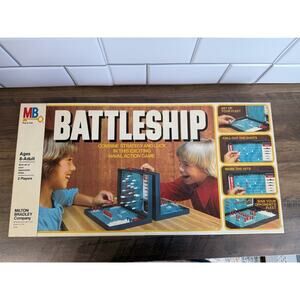 Vintage 1982 MB Milton Bradley #C4730 BATTLESHIP Board Game 100% Complete